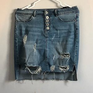 Jean skirt